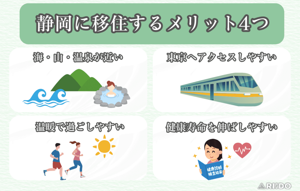 静岡　移住　メリット